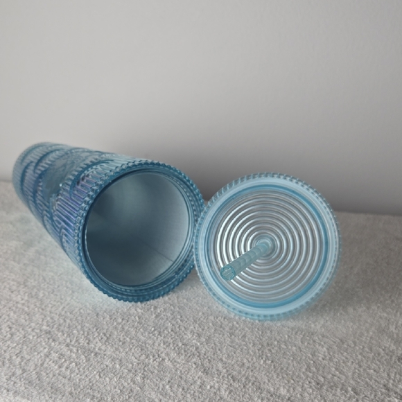 Starbucks Textur Blue Tumbler with Lid And Straw - Picture 5 of 5